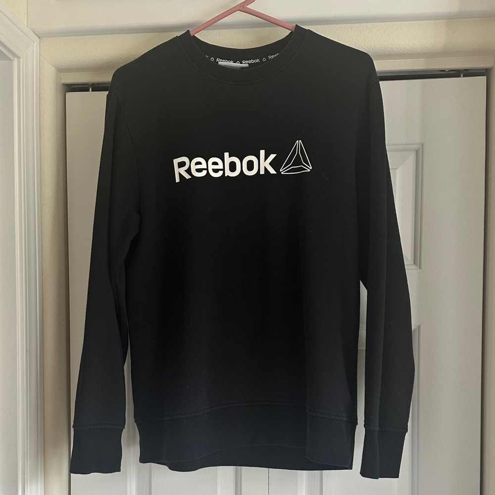 Reebok Men's Black Crewneck Sweater